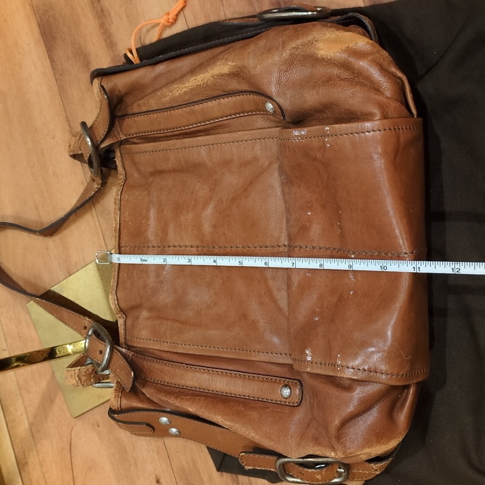 Tod's Vintage G-Line Bag Brown Leather Easy Sacca PROJECT Shoulder Purse Dustbag - Picture 9 of 17